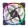 1ST PLAYER FS7 120MM ARGB PWM TEKLİ SİYAH KASA FANI