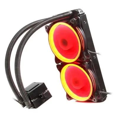 DARK DKCCW242R AQUAFORCE 12CM RED ÇİFT FANLI 