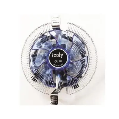 IZOLY ALİMİNYUM INTEL / AMD İŞLEMCİ LED FAN  