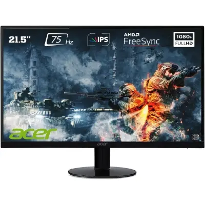 21.5 ACER SA220Q FHD UM.WS0EE.A01 4MS 75HZ IPS HDMI+VGA MONITOR 