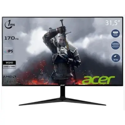 31.5 ACER RG321QU QHD UM.JR1EE.P01 1MS 170HZ HDMI+DP MONITOR 