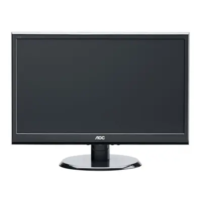 21.5 AOC E2250SWNK LED 5MS VGA PARLAK SIYAH  