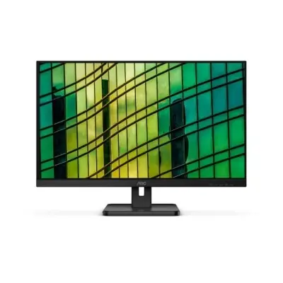 27 AOC 27E2QAE IPS 4MS 75MHZ VGA HDMI DP FHD 1920X1080 HOPARLÖR ÇERÇEVESİZ VESA SİYAH  