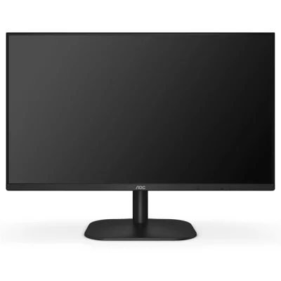 23.8 AOC 24B2XDA IPS 4MS 75MHZ 1XVGA 1XHDMI DP FHD 1920X1080 HOPARLÖR ÇERÇEVESİZ VESA SİYAH  