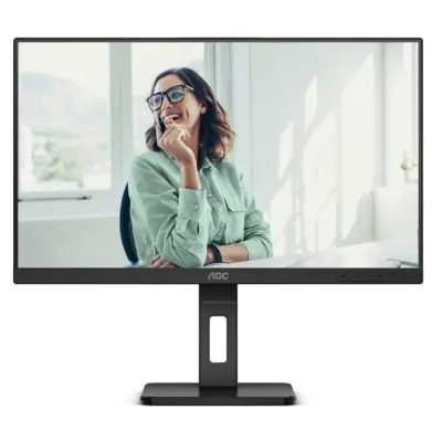 23.8 AOC 24P3CV IPS 4MS 75MHZ 1XHDMI 1XDP USB TYPE-C FHD 1920X1080 HOPARLÖR ÇERÇEVESİZ FLICKER-FREE PIVOT VESA SİYAH  