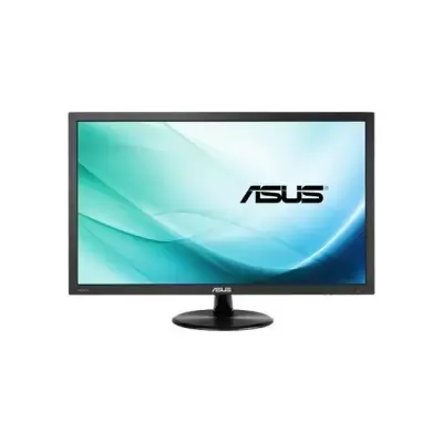 21.5 ASUS VP228HE 1MS 60MHZ 1XVGA 1XHDMI FHD 1920X1080 HOPARLÖR FLICKER-FREE DÜŞÜK MAVİ IŞIK VESA SİYAH  