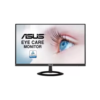 23.8 ASUS VZ249HE IPS 5MS 75MHZ 1XVGA 1XHDMI FHD 1920X1080 ÇERÇEVESİZ YÜKSEKLİK AYARI DÜŞÜK MAVİ IŞIK FLICKER-FREE SİYAH 