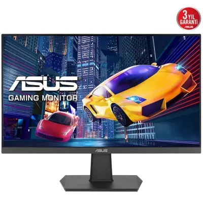 27 ASUS VA27EHF IPS 1MS 100MHZ 1XHDMI FHD 1920X1080 ÇERÇEVESİZ DÜŞÜK MAVİ IŞIK FLICKER-FREE FREESYNC GAMING VESA SİYAH  