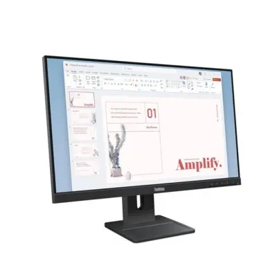 23.8 LENOVO E24-40 THINKVISION 64BAMAT1TK FHD 6MS 100HZ HDMI+DP+VGA WLED MONITOR 