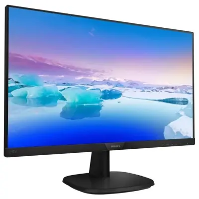 23.8 PHILIPS 243V7QDAB/00 IPS 4MS 75MHZ HDMI DVI HOPARLÖR VESA SİYAH  