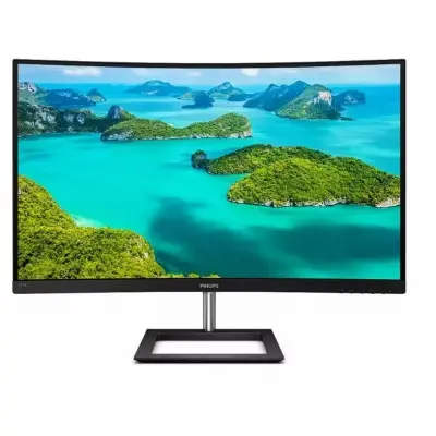 31.5 PHILIPS 325E1C/00 4MS 75MHZ 1XVGA 1XHDMI 1XDP 2K WQHD 2560X1440 FLICKER-FREE FREESYNC YÜKSEKLİK AYARI CURVED SİYAH  