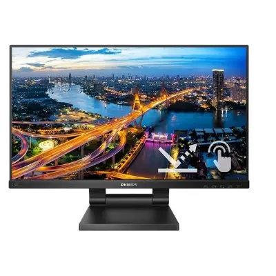 24 PHILIPS 242B1TC/00 IPS 4MS 75MHZ 1XVGA 1XHDMI 1XDP USB 3.2 FHD 1920X1080 HOPARLÖR DOKUNMATİK EKRAN VESA 