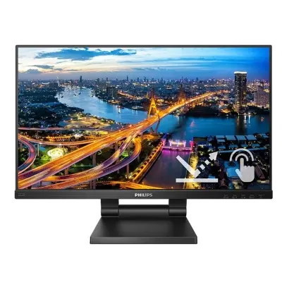 21.5 PHILIPS 222B1TC/00 IPS 4MS 75MHZ 1XVGA 1XHDMI 1XDP 1XUSB 3.2 FHD 1920X1080 HOPARLÖR DOKUNMATİK EKRAN VESA SİYAH 