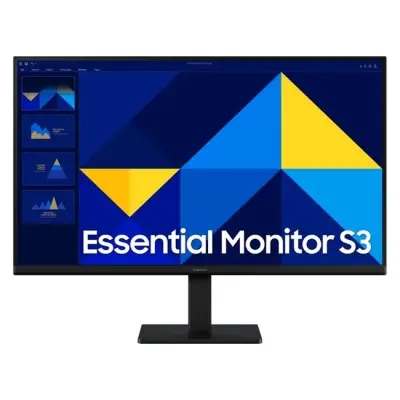 27 SAMSUNG ESSENTIAL S3 S30GD LS27D300GAUXUF FHD 5MS 100HZ HDMI IPS MONITOR 