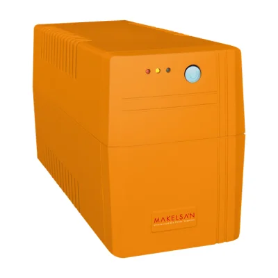 MAKELSAN LION 650VA 1F/1F (1X7AH) 5/10DK LINE INTERAKTIF UPS  