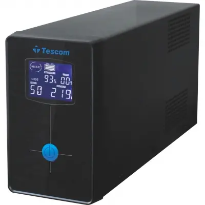 TESCOM LEO+ 2200VA 1F/1F (2X9AH) 4/8DK LCD LINE INTERAKTIF UPS  