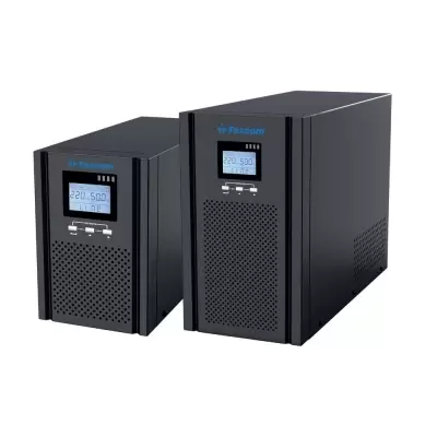 TESCOM TEOS+ 1KVA 1F/1F (2X9AH) 5/10DK LCD ONLINE UPS  