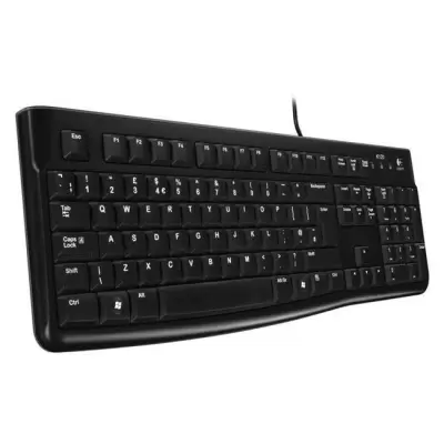 LOGITECH K120 Q USB KABLOLU KLAVYE SİYAH 920-002505  