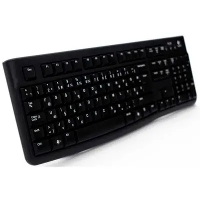 LOGITECH K120 F USB KLAVYE SIYAH 920-004163 KABLOLU  