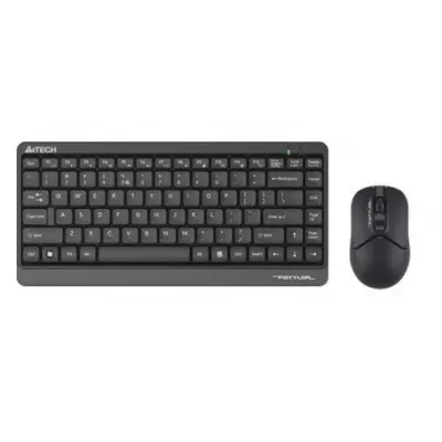 A4 TECH FG1112 SIYAH Q MM 2.4G KABLOSUZ MINI KLAVYE MOUSE SET  