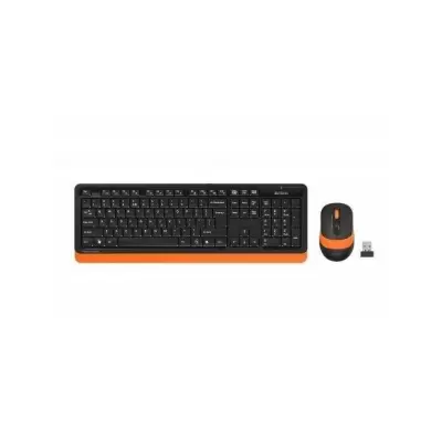 A4 TECH FG1010 TURUNCU Q MM 2.4G KABLOSUZ KLAVYE MOUSE SET  