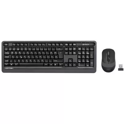 A4 TECH FG1010 GRİ F MM 2.4G KABLOSUZ KLAVYE MOUSE SET  