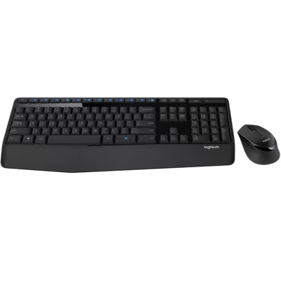 LOGITECH MK345 Q TR MM KABLOSUZ KLAVYE MOUSE SET SİYAH 920-006514  