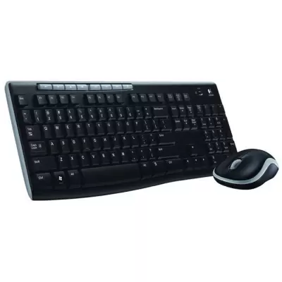 LOGITECH MK270 Q TR KABLOSUZ KLAVYE MOUSE SET SİYAH 920-004525  