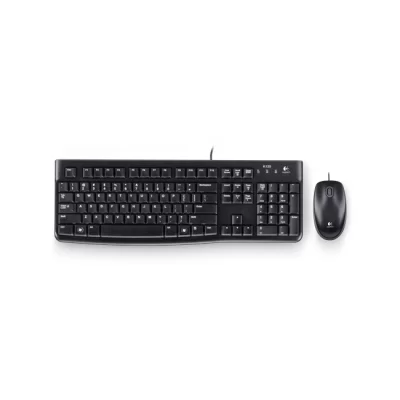 LOGITECH MK120 TR Q USB KABLOLU KLAVYE VE MOUSE SET SIYAH 920-002560 