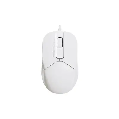 A4 TECH FM12 BEYAZ USB OPTİK 1200DPI KABLOLU MOUSE  