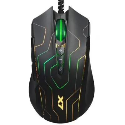 A4 TECH X89 KABLOLU OPTİK SİYAH 2400DPI LABİRENT GAMER  