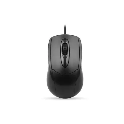 EVEREST SM-163 OPTİK KABLOLU SİYAH MOUSE  