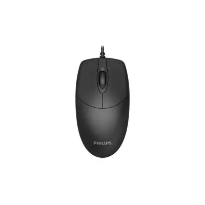 PHILIPS SPK7234/01 KABLOLU 1600DPI USB MOUSE (SİYAH) 