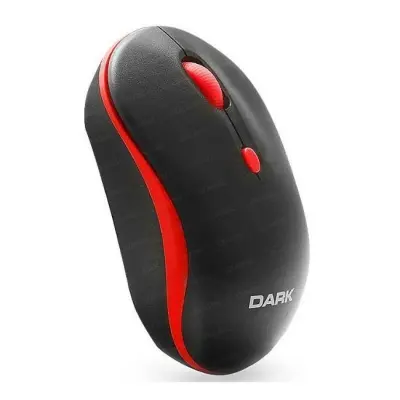 DARK MSW100R KIRMIZI/SIYAH KABLOSUZ NOTEBOOK MOUSE  