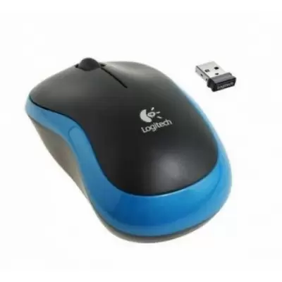 LOGITECH M185 KABLOSUZ USB MOUSE MAVİ 910-002236  