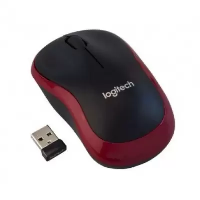 LOGITECH M185 KABLOSUZ USB MOUSE KIRMIZI 910-002237  