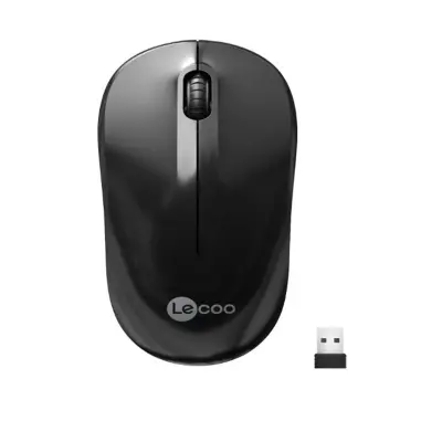 LENOVO LECOO USB OPTİK KABLOSUZ MOUSE SİYAH WS206-S 