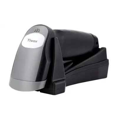 TIWOX VS-119 1D CCD KABLOSUZ BARKOD OKUYUCU + BATARYA + CRADLE 