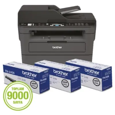 BROTHER MFC-L2716DW-3T MONO LAZER YAZ/TAR/FOT/FAX/DUB/WIFI/ETH 