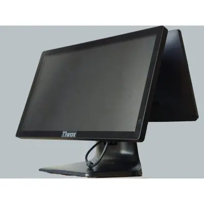 TIWOX TP-4850D 18.5 I5 5.NESİL 128GB SSD 8GB 1366X768 POS PC + 15.6 MÜŞTERİ EKRANI  