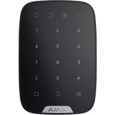 AJAX KEYPAD PLUS 868MHZ KABLOSUZ TUŞ TAKIMI VE KART OKUYUCU SİYAH RENK  