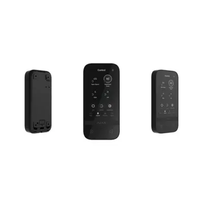 AJAX KEYPAD TOUCHSCREEN KABLOSUZ DOKUNMATİK TUŞ TAKIMI SİYAH RENK  