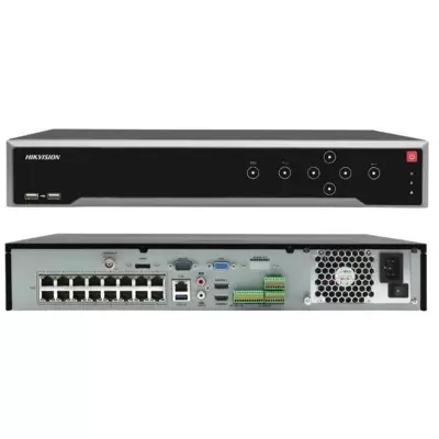 HIKVISION DS-7732NXI-K4/16P 32 KANAL 16 POE H265+ 4K ACUSENSE NVR KAYIT CIHAZI 