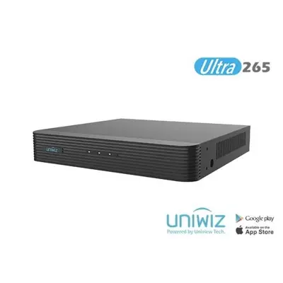 UNIWIZ NVR-110E2 10 KANAL 1 SATA H265 NVR KAYIT CİHAZI 