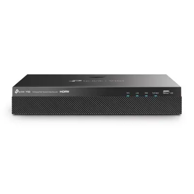 TP-LINK VIGI NVR2016H-16P V2 16 KANAL POE 4K 2 SATA H265+ ONVIF NVR KAYIT CİHAZI 