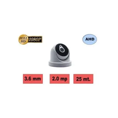 HBF ZPD248 2 MP 3.6 MM PLASTİK DOME KAMERA 