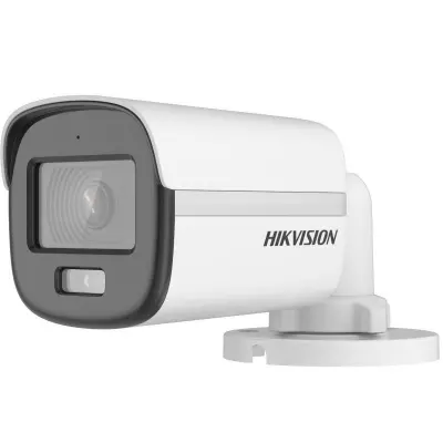 HIKVISION DS-2CE10DF0T-PFS 2MP 3.6MM 20METRE COLORVU DAHİLİ MİKROFON 4IN1 BULLET KAMERA  