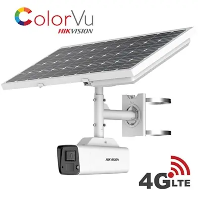 HIKVISION DS-2XS2T47G1-LDH/4G/C18S40(4MM)(O-STD) 4MP 4MM LENS 30 METRE BEYAZ LED 4G IP67 SOLAR KAMERA 