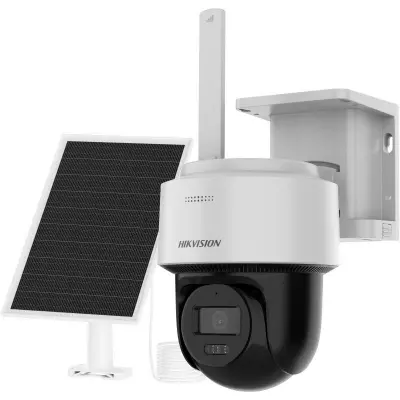 HIKVISION DS-2CFSP4/4G 4MP 2.8MM LENS 30 METRE IR/RENKLİ ÇİFT YÖNLÜ KONUŞMA KİŞİ TAKİP AOV 7/24 KAYIT PT 4G SOLAR KAMERA 