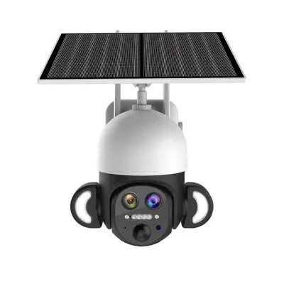 URANIUM ANP-PT3050B4G 3MP ÇİFT KAMERALI 3.6MM/12MM LENS 4G/LTE 50 MT IR LED/RENKLİ SOLAR PANEL BEYAZ RENK KAMERA(UBOX) 